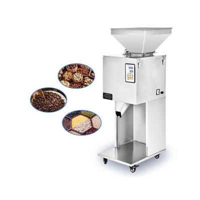 China Food Semi-Automatic Quantitative Weighing Filling Packing Machine Granules Detergent Powders Foods Herbal Tea for sale