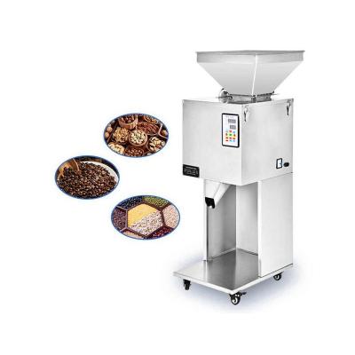 China Food Flours Particles Candy Chemicals Medicines Quantitative Filling Packing Machine Semi-Automatic for sale