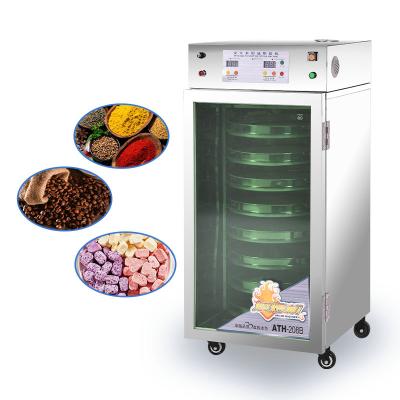 China Food & Beverage Factory Eighth Floor Multi-function Air Gas Electrical Heating Coffee Bean Dryer Machine for sale