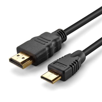 China Best Selling COMPUTER FARSINCE Mini HDMI Camera to HDMI Adapter Cable 4K 1080P Black Gold Plated for sale