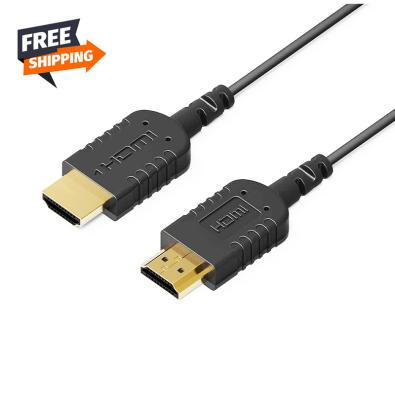 China FARSINCE COMPUTER hdmi cable 40AWG soft cable and thinnest hdmi coax ultra thin thin flexible 2.5mm OD 4K@60hz for sale