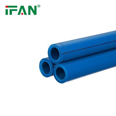 China IFAN Blue PPR Pipe Wholesale Factory Price full size 20-110mm Fittings for Cold Water Supply for sale