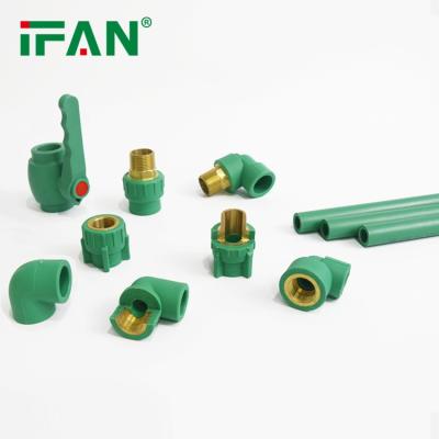 China IFANplus PPR Pipe and Fittings Factory Price 100% Raw Material PPR plastic reducing socket pipe fittings for sale