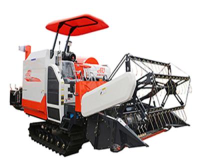 China Rice Straw Baling Combine Harvester with Press for sale