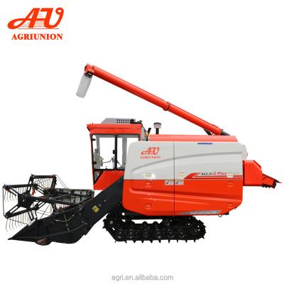 China Agriculture Agriunion 4LZ-5.0Z Rice Harvester 99 HP/AC Harvester for sale