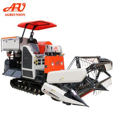 China Agriculture 4LZ-4.0 AGRIUNION Soybean Rice Wheat Harvester for sale