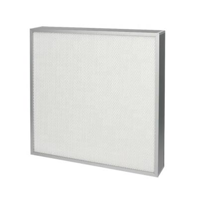 China Clean Room High Efficiency Aluminum Fiberglass Compact U15 Ulpa Material Filter for sale