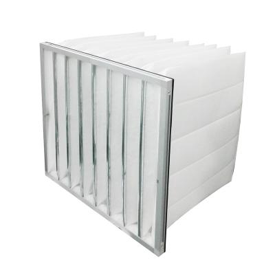 China Pharmaceutical High Strength Galvanized Steel Aluminum Frame Bag Filter for sale