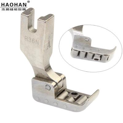 China Factory Single Side Single Wheel Sewing Machine Side Flat Car Roller Presser Industrial Leather Foot Alone for sale