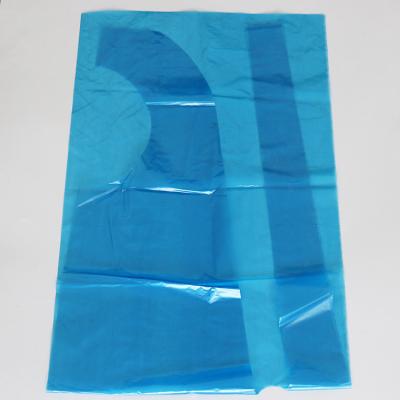 China Wholesale Disposable Blocked High Quality LDPE PE Waterproof Aprons for sale