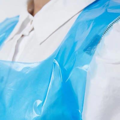 China High Quality Disposable LDPE PE Waterproof Disposable Apron for sale