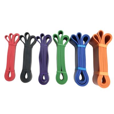 China Hot Sale Eco-Friendly Home Exercise Orange Thick Latxe Aid Pull Up Band Training Band To Resist Fitness for sale