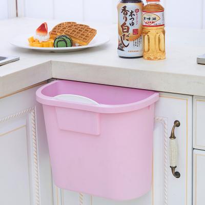 China Home& Kitchen tempat small sampah trash open stored garbage can waste recycle bin with Scrsper for sale