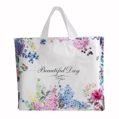 China Custom high quality moisture proof small plastic bag with handle for sale