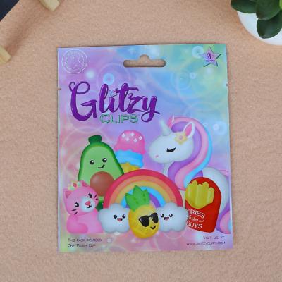 China Customized Barrier Printed Cute Three Side Seal Aluminum Foil Candy Bags Food Packaging Bag for sale