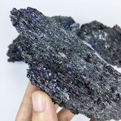 China China Wholesale Natural Colorful Raw Carborundum Crystal Stone Mineral Specimen for sale