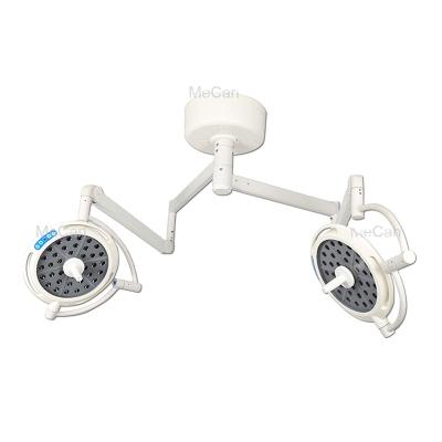 China Operating Room LED Surgical Shadowless Working Light Double Head Suspended Surgical Lamp for sale