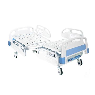 China Two Function Hospital Furniture Two Manual Care Bed Crank Hospital Bed for sale