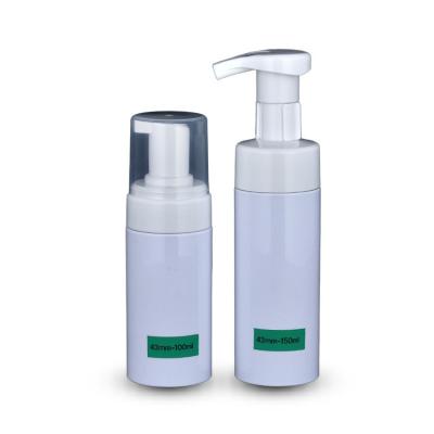 China PET Plastic Foam Bottle After Shave Foamer Pump Bottles High Reliability 100ml 150ml for sale