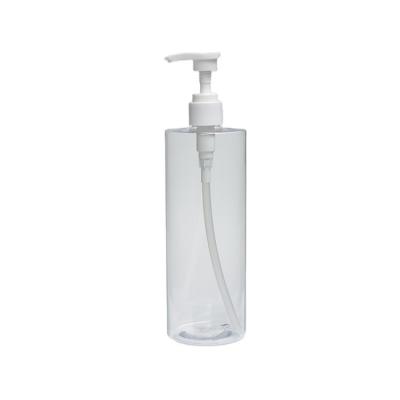 China 24/410 Neck PET Plastic Pump Bottle For Recyclable Transparent Body Lotion for sale