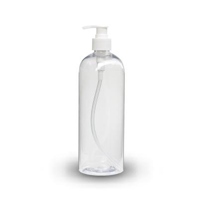 China 750ml Clear Bullet Plastic Hand Soap Pump Bottles Easy To Dispense OEM for sale