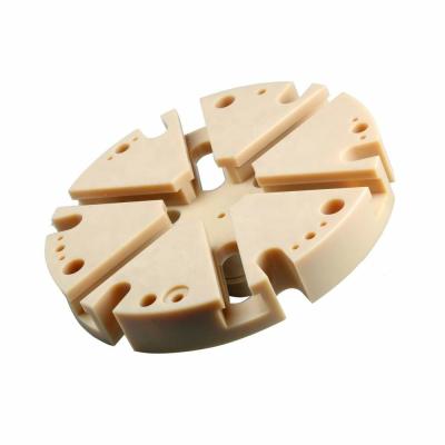 China Ra3.2 ABS pp die CNC Plastic Delen machinaal bewerken die Malendelen draaien Te koop