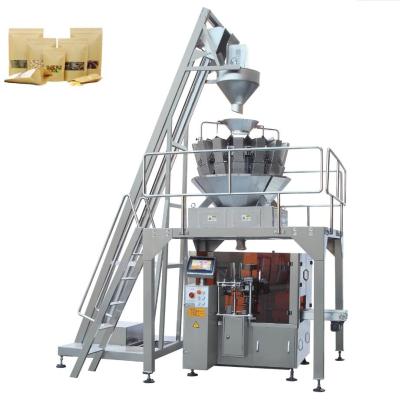 China Food Premade Filling And Machine Premade Zipper Pouch Or Bag Sealing Packing Machine For Pellet for sale