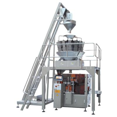 China Food Packing Machine and Soybean Seal Automatic Rice Premade Pouch Packing Machine for sale