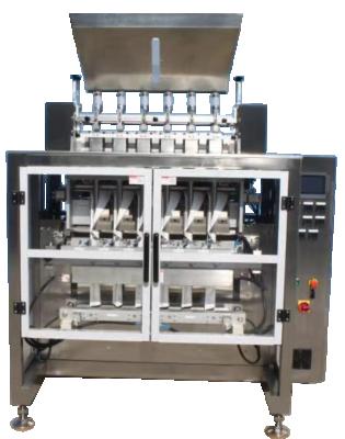 China Automatic Food Lane 3 4side Seal 4side Sachet Packing Filling And Sealing Machine for sale