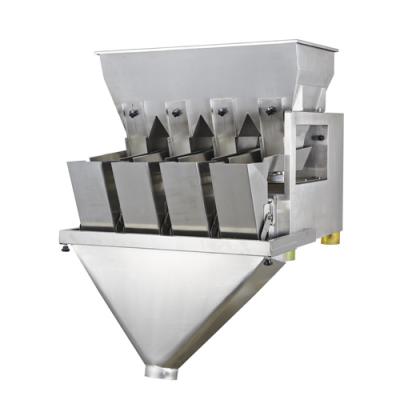 China Food 1/2 4 Head Linear Weigher 5-300g 4 Head Linear Filling Machine for sale