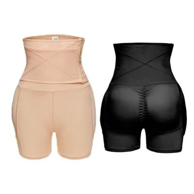 China Hot Sale High Quality Antibacterial Plus Size Breathable Buttocks Shaping Powerful Slim Waist Shorts Women Order Panties Body Shaper for sale