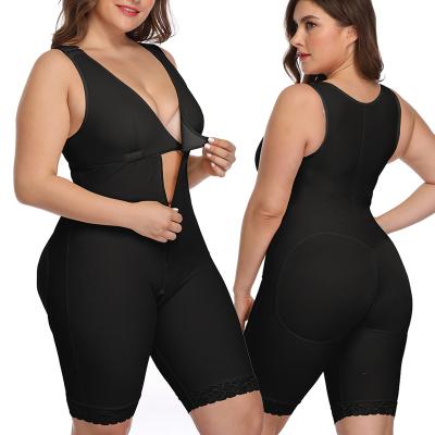 China Antibacterial Women Slimming Full Body Shapewear Waist Tops Body Shapers colombianas de fajas Slimming Corset Waist Trainer Belt for sale