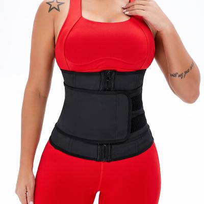 China Amazon Logo Big Size Tummy Control Strap Compression Waist Trainer Slimmer Workout Custom Size QUICK DRY latex one one double for sale