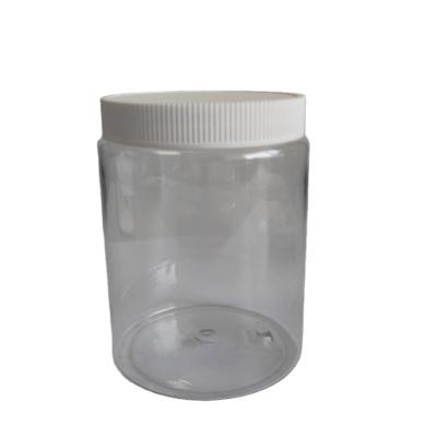 China Large Capacity 700ml Transparent Empty Food PET Food Packaging Plastic Bottle for sale