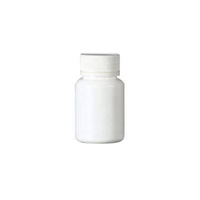 China Custom Medicine HDPE 40cc Mini Pill Bottle Packaging Medicine Plastic White Bottle Plastic Bottle For Vitamin for sale