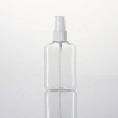 China 60ml Cosmetic Reusable Cosmetic Fine Mist Pump Sprayer Transparent Plastic Spray Bottle PET Packaging for sale