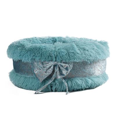 China All Season Wear Breathable Soft Comfortable Flow Around Dog Cat Pet Bed Cushion for sale