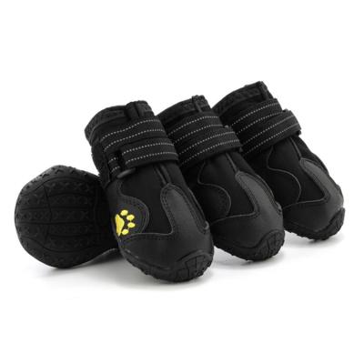 China Custom Durable Comfortable Outdoor Luxury Fashion Waterproof Dog Shoes for sale