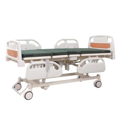 China Hosptial Medical Equipment Multifunctional Nursing 5 Functions Patient Electric Luxury Icu Hospital Beds For Elderly for sale