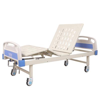 China Wholesale Two-Function Flip Double Flip Hosptial Factory ABS Older Patient Hospital Bed Bed Manual Multifunctional Medical Bed for sale