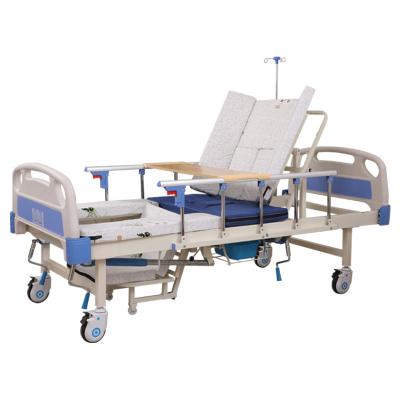 China High Quality 3 Crank Hosptial High Quality Home Care Bed Mid Curved Medical Bed for sale