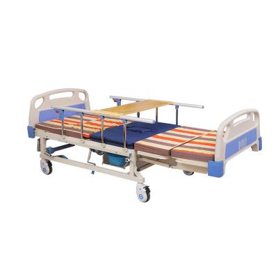 China Hosptial Manufacturers Wholesale Non-slip Rotating Medical Bed For Elderly And Manual Hospital Nursing Multifunctional Beds for sale