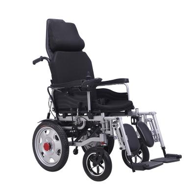 China Hospital High-end Luxury Ultra Long Resistance Lying Full Electric Wheelchair For Elderly And Disabled People for sale