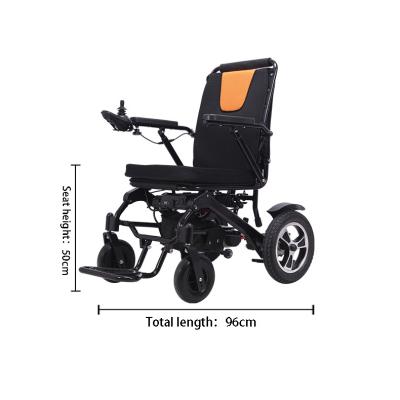 China Portable Aluminum Foldable Power Wheelchair Cheap Prices Light Weight Disabled Hospital Folding Electric Wheelchair for sale