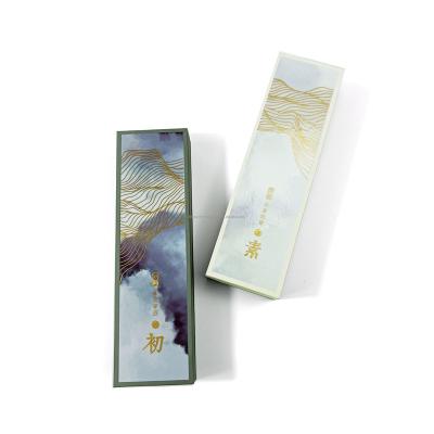 China Manufacturer's Handmade Stain Color Packaging Gift Sky and Earth Cover Gift Box Rectangular Gift Box for sale