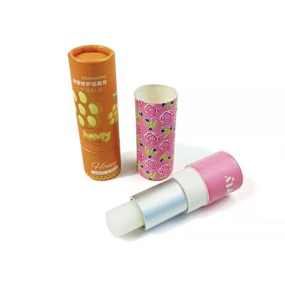 China Own Label Handmade Custom Printed Small Size Lip Gloss Lipstick Packaging Tube for sale