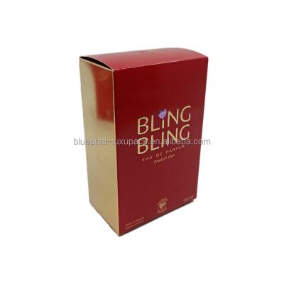 China Customized Handmade Cosmetic Creative Gift Packaging Paper Hot Stamping Paper Box for sale