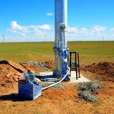 China Easy Installation Q235 Hydraulic Wind Turbine Tower 8m-30m for sale