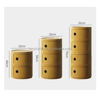 China Modern Bedroom Living Room Cabinet Show Sliding ABS Plastic Storage Drawers With Doors for sale