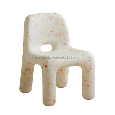 China Modern Design Kids Chair Living Room Furniture Colorful Plastic Stains Kids Chair for sale